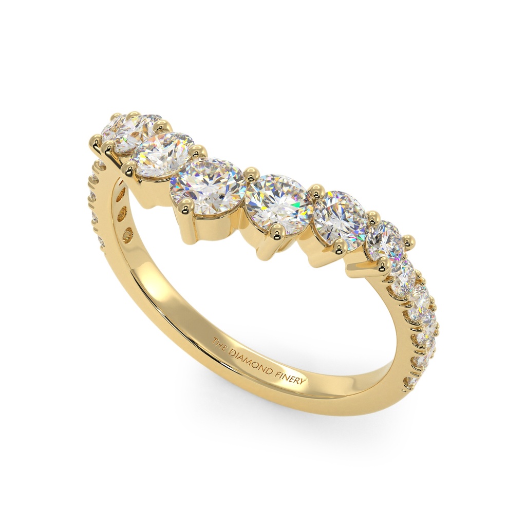 Cybine with Dias Yellow Gold